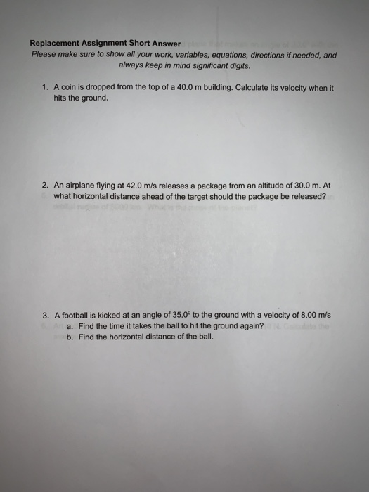 Solved Physics 20. I need help with these as soon as | Chegg.com