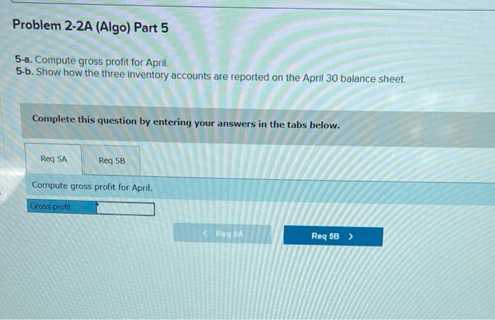 Solved Required information Problem 2-2A (Algo) Computing | Chegg.com