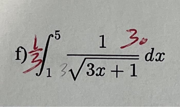 solved-evaluate-the-integral-1-square-root-of-3x-1-dx-from-chegg