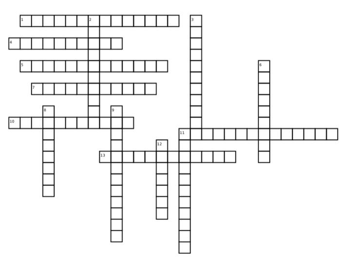 Crossword #3 Chegg com