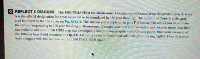 Solved F The Hazard Areas On A Flood Insurance Rate Map Are | Chegg.com