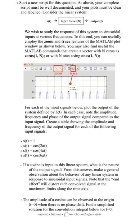 Solved 5. Start a new script for this question. As above, | Chegg.com
