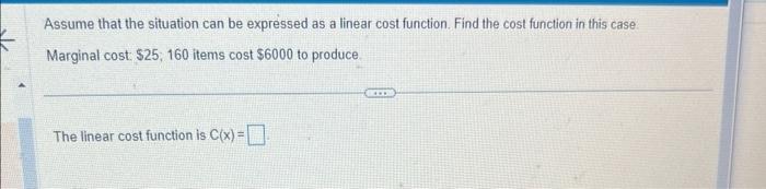 Solved Assume that the situation can be expressed as a | Chegg.com
