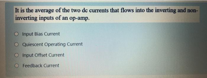 Solved It is the average of the two dc currents that flows | Chegg.com