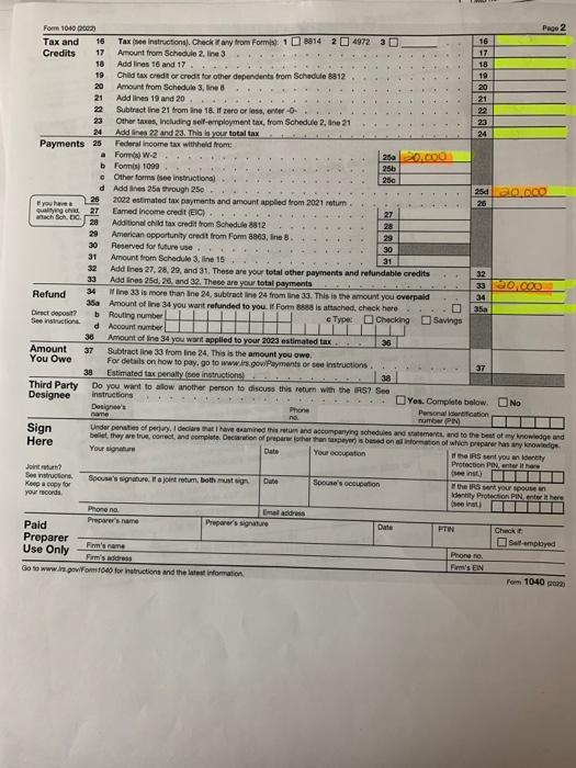 Theodore E. Lariat is a single taxpayer born on | Chegg.com