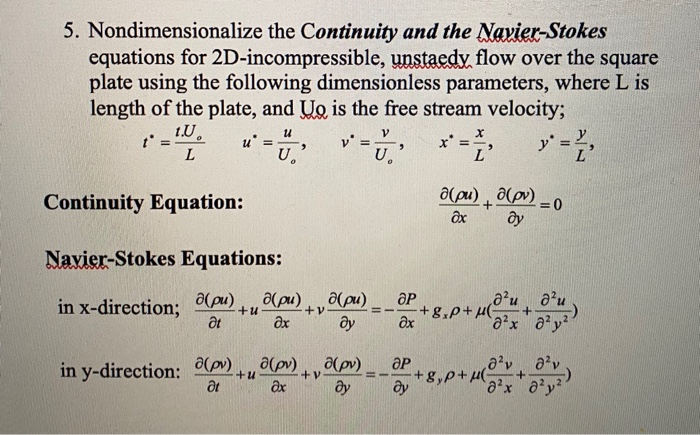 Navier Stokes Equation 2d Flow - Tessshebaylo