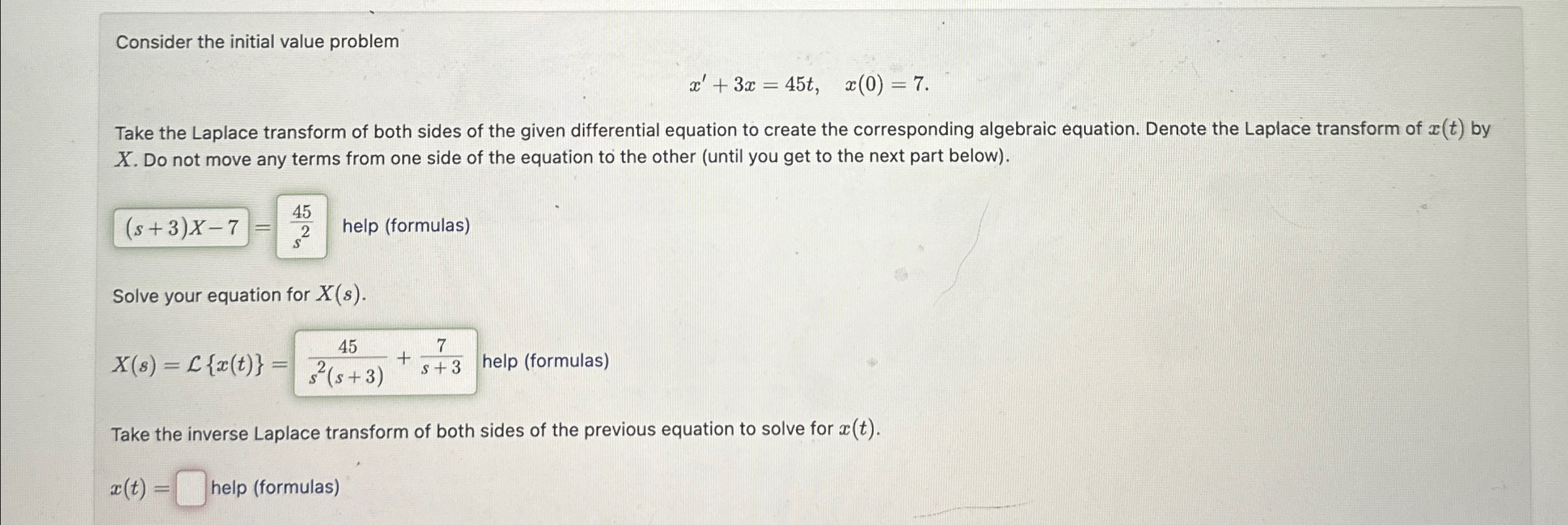 Solved Consider The Initial Value 