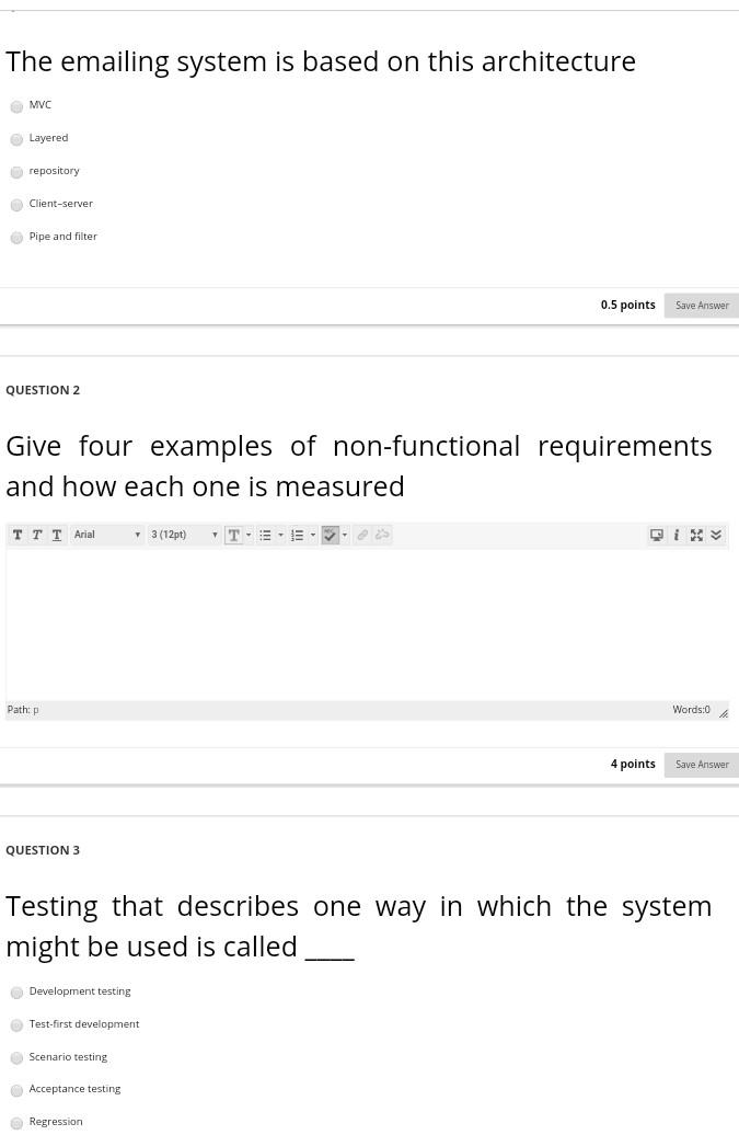 Solved The emailing system is based on this architecture MVC | Chegg.com