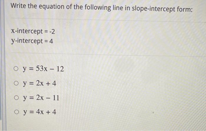 the line 3x-4y-12=0 in intercept form is