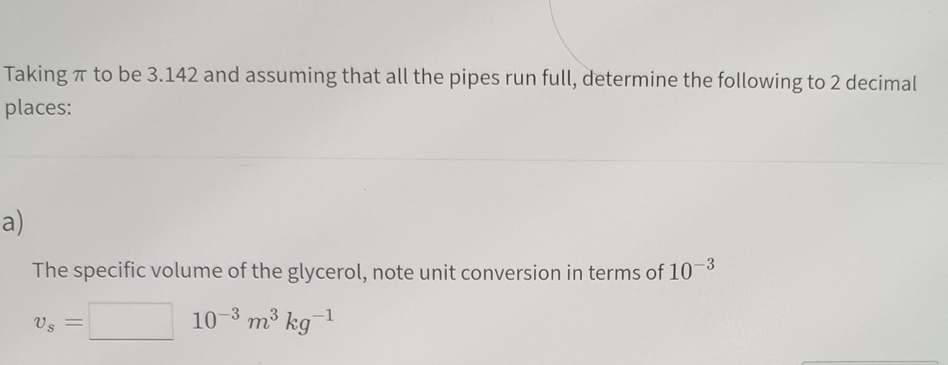 Solved The mass flow rate at A qmA=kgs−1 The velocity of | Chegg.com