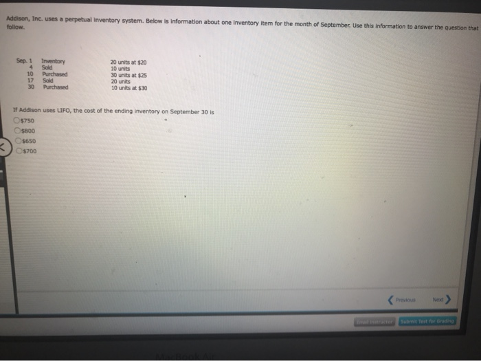 Solved Calculator If Inventory Is Being Valued At Cost An