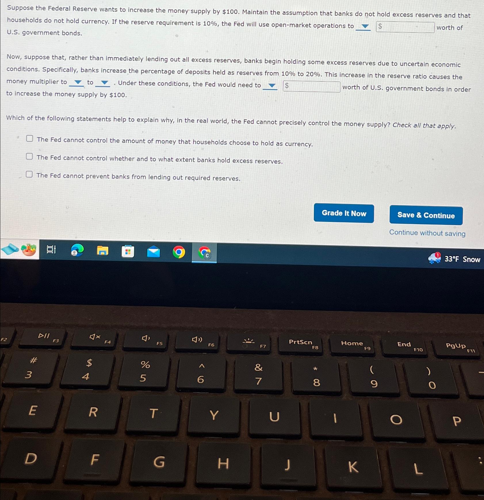 Solved Suppose the Federal Reserve wants to increase the | Chegg.com
