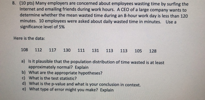 Solved Pts Many Employers Are Concerned About Chegg Com