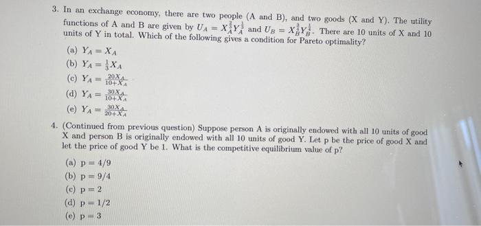 Solved can you help me solve question #3 and #4 and | Chegg.com