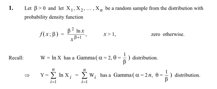 Solved 1 Let Ss 0 And Let X1 X2 X Be A Random Sa Chegg Com