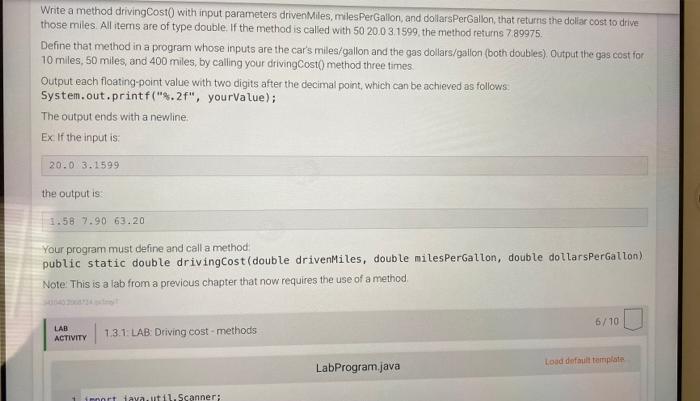 solved-write-a-method-driving-cost-with-input-parameters-chegg