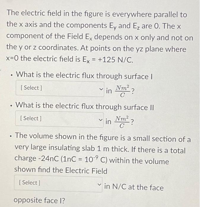 The electric field in the figure is everywhere | Chegg.com