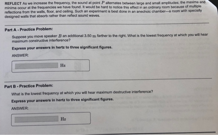 Solved Let's consider the interference between two sinusoi | Chegg.com