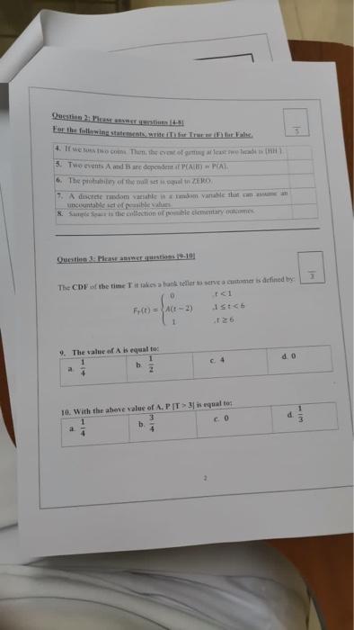 Solved Question 4. Please answer questions 111-131 Complete | Chegg.com