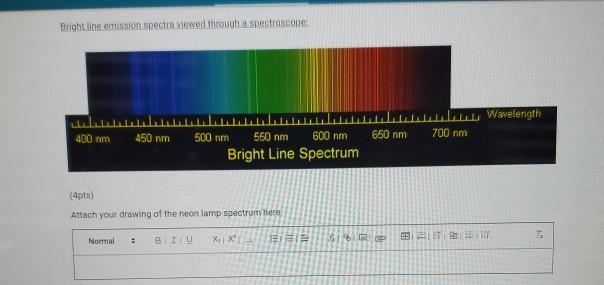 (32pts) Part B. Spectroscope Analysis of Atomic Gases | Chegg.com