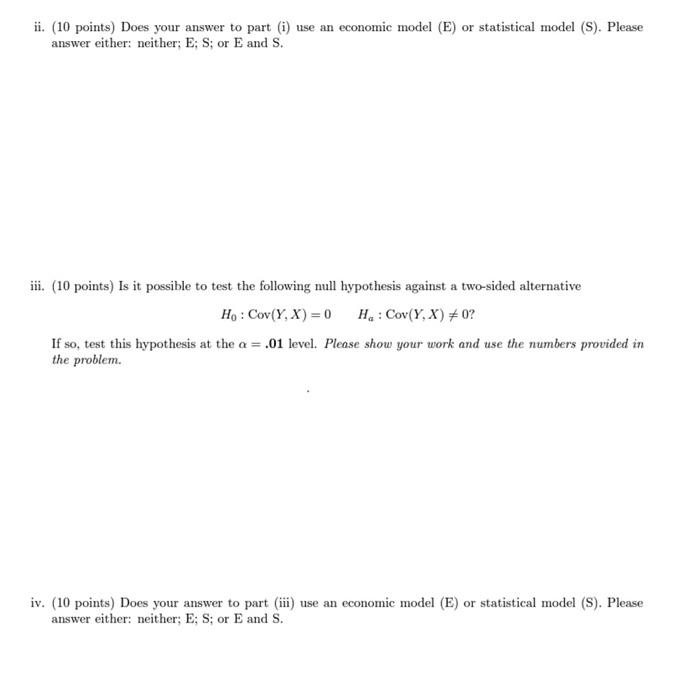 Solved This question involves hypothesis testing. The | Chegg.com
