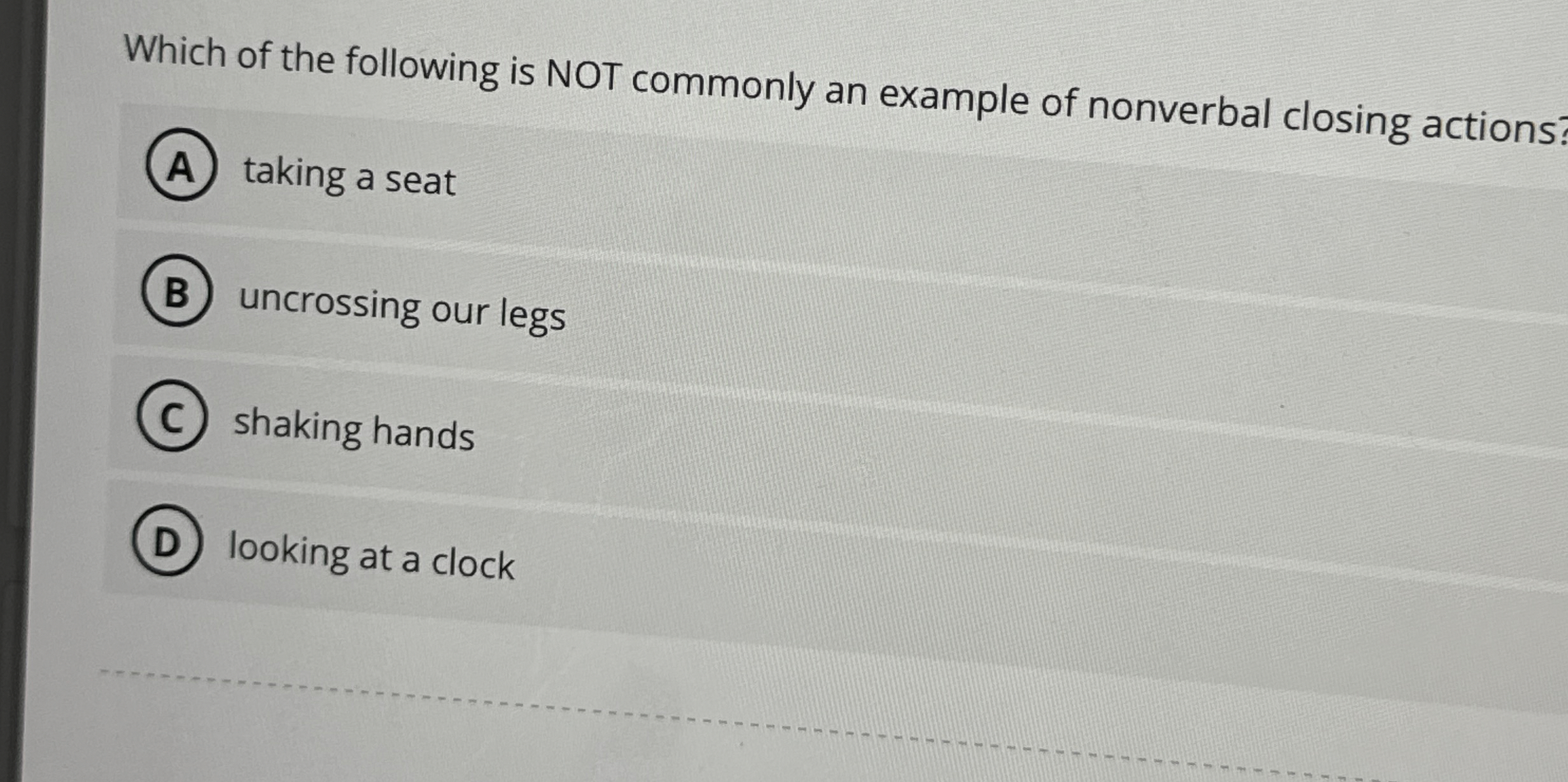 Solved Which of the following is NOT commonly an example of | Chegg.com