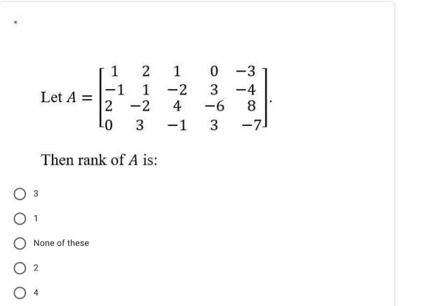 Solved Let A be a 4 x 5 matrix and its row echelon form A' = | Chegg.com