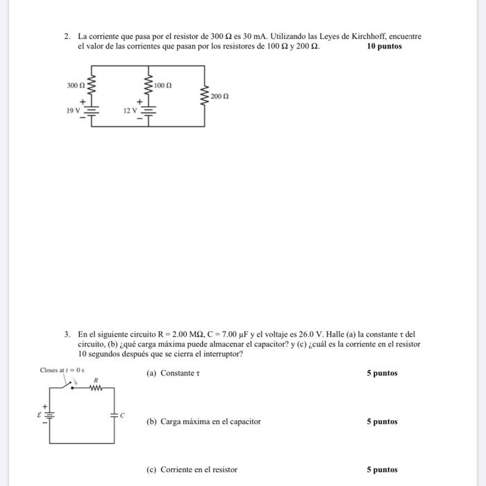 Solved Resuelva: 1. Determine la resistencia equivalente del | Chegg.com