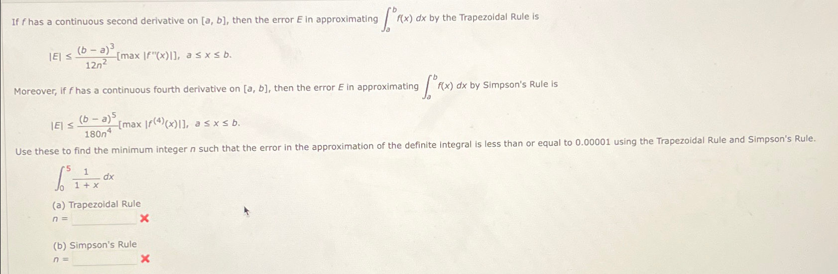 Solved If F ﻿has A Continuous Second Derivative On A,b, 