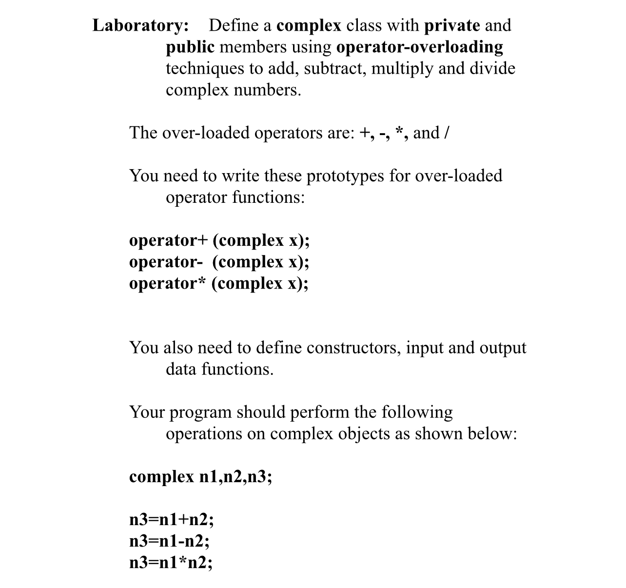 Solved by an EXPERT How does this C++ ﻿program look like and work ...