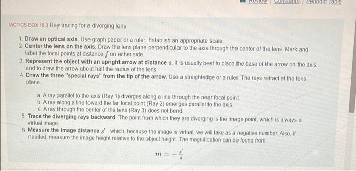 sans Rengo lable TACTICS BOX 18 3 Ray tracing for a | Chegg.com