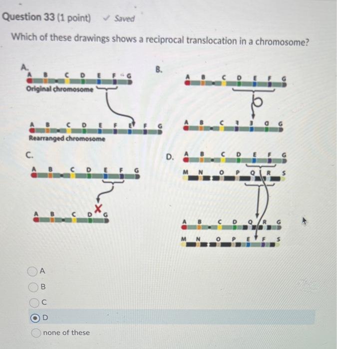 Solved Which of these drawings shows an inversion in a | Chegg.com