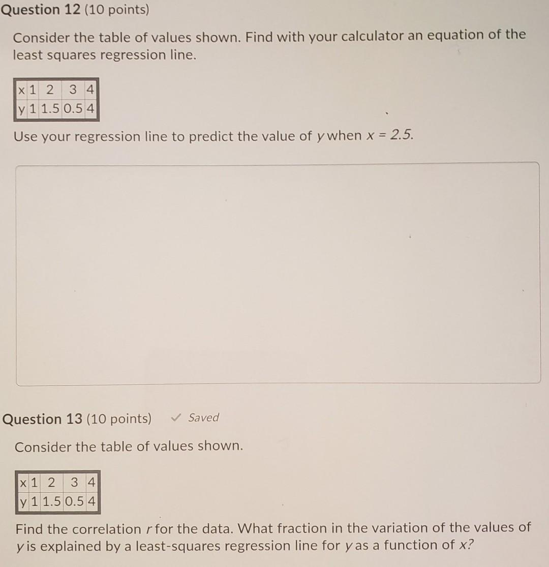 Solved Question 12 10 Points Consider