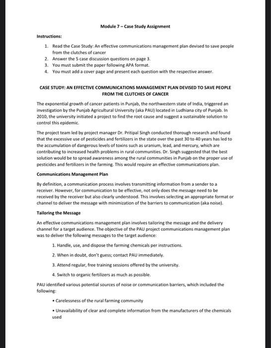 module 7 assignment financial statements