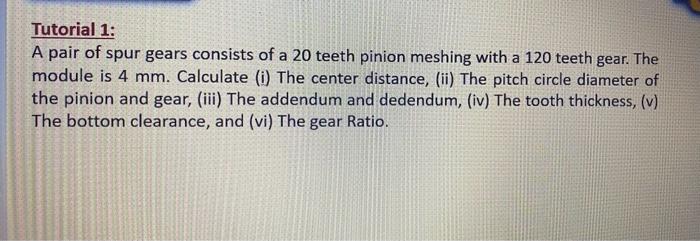 » Gears Tutorial