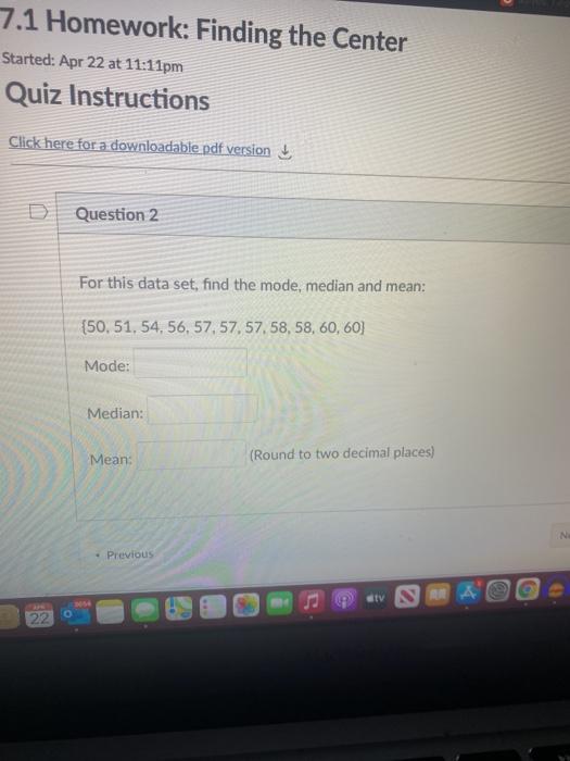 Solved Question 1 Write a frequency table for this list of | Chegg.com