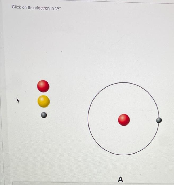 Solved Click on the electron in "A" | Chegg.com