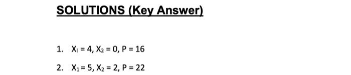 Solved 2. Solve the following linear program graphically: | Chegg.com