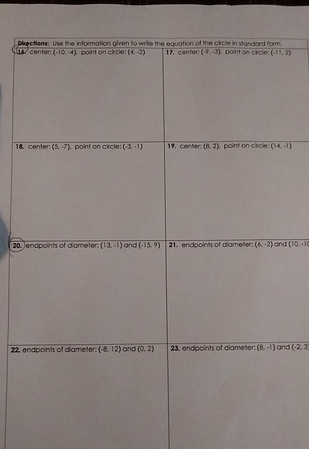 Solved Dote Per Homework 9 Standard Form Of This Is Chegg Com