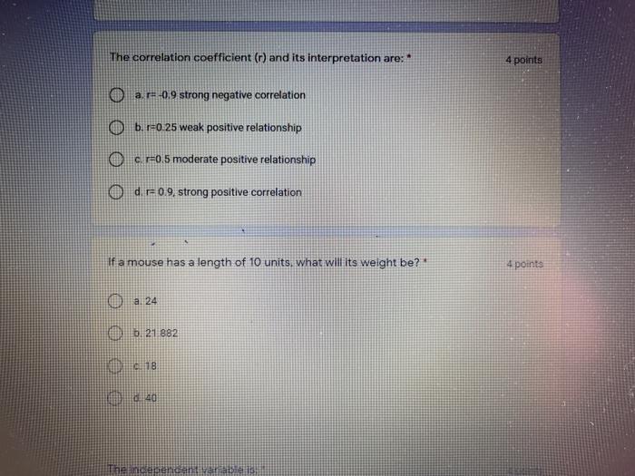 Solved Problem Three Suppose that we took 7 mice and | Chegg.com