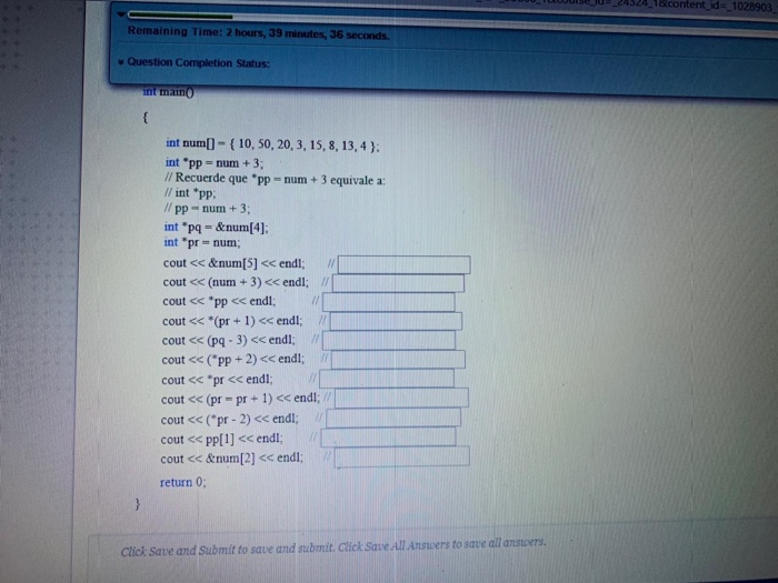 Solved What does each cout of this program print when it | Chegg.com