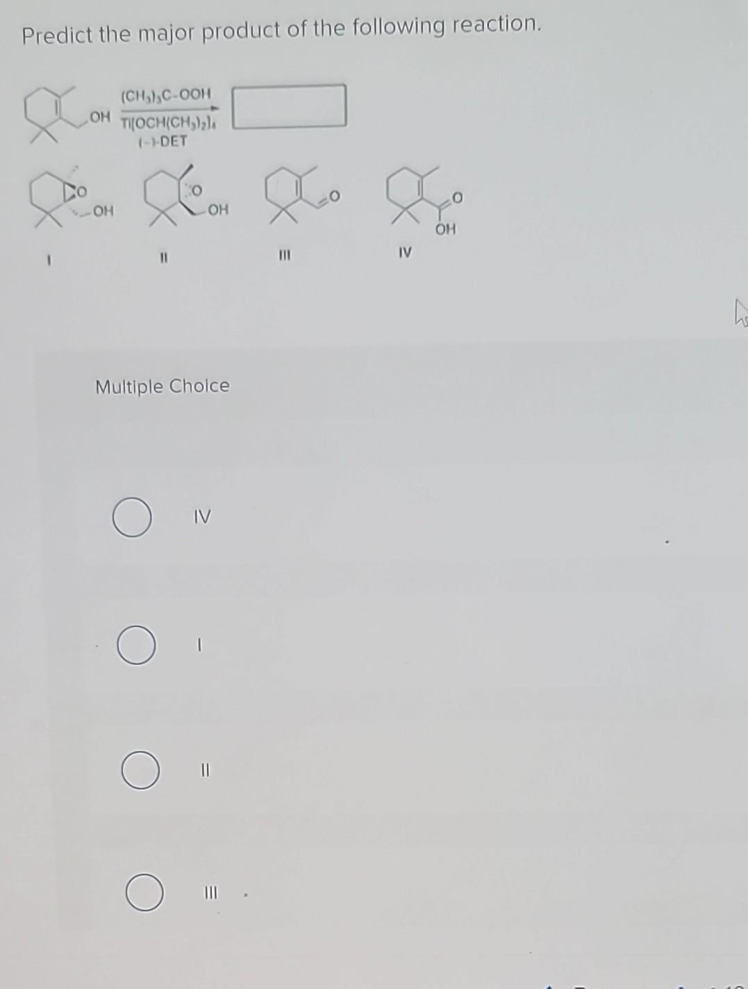 Solved Predict The Major Product Of The Following Reaction Chegg Com