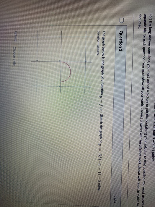 Solved 1. he is worth 3 points. Fort the long-answer | Chegg.com