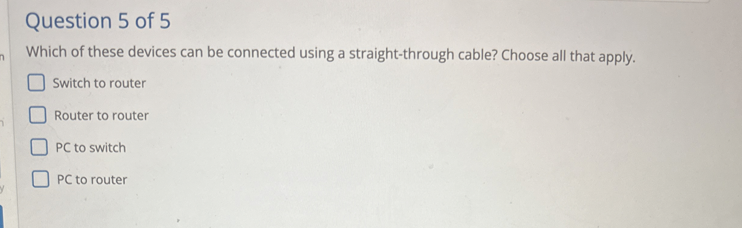Solved Question 5 ﻿of 5Which of these devices can be | Chegg.com