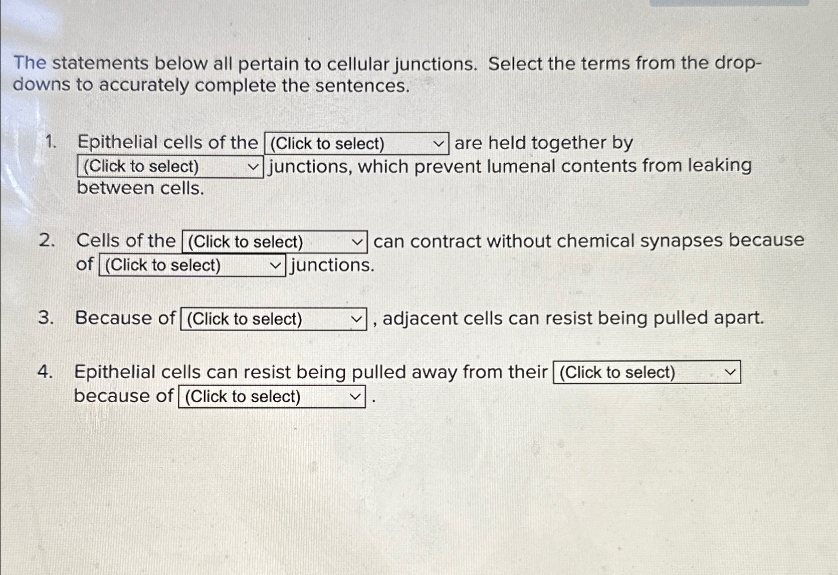 Solved The Statements Below All Pertain To Cellular | Chegg.com