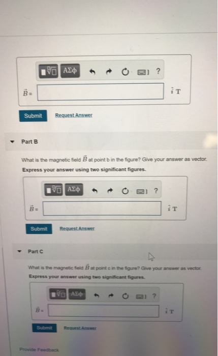 Solved Assume that I = 15 A Part A What is the magnetic | Chegg.com