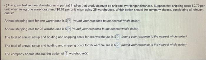Solved I think parts A and B are correct. Just need help | Chegg.com