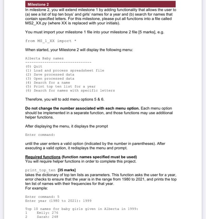 Solved Milestone 1 In Milestone 1, You Will (a) Implement A | Chegg.com