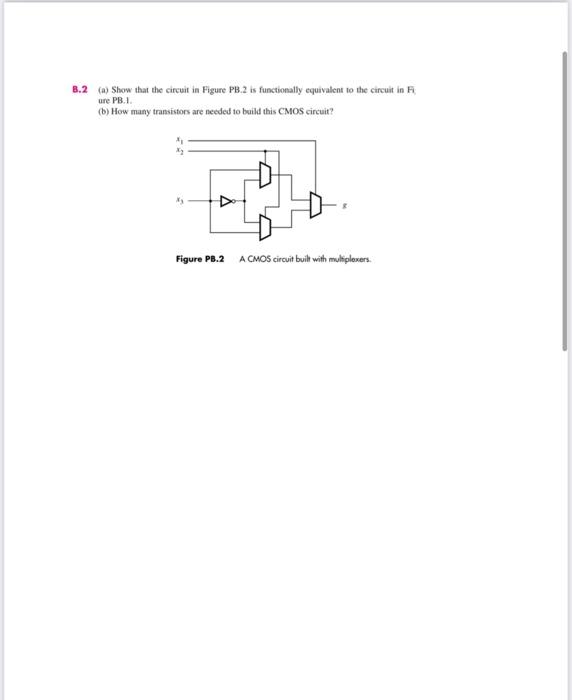 Solved HW Problems: B-1, 3-2, 3-6, B-44, B-49. B.1 Consider | Chegg.com