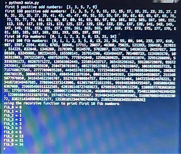 Solved 1. Write a similar Python code that generates and | Chegg.com image.